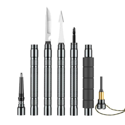 ForgeTrek – Robuster Wanderstock mit verstecktem Zubehör