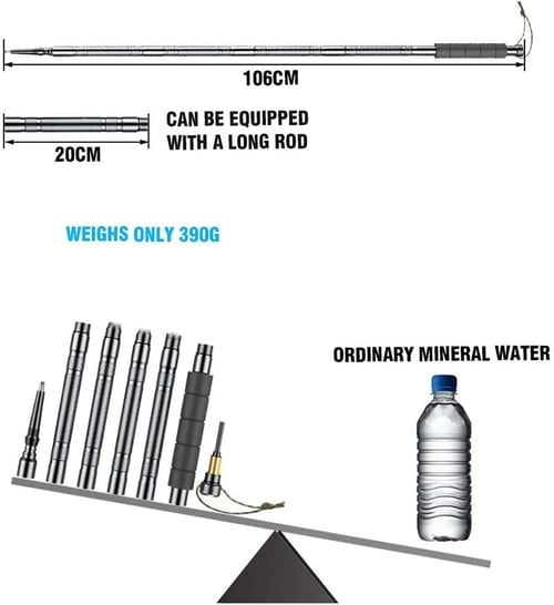 ForgeTrek – Robuster Wanderstock mit verstecktem Zubehör